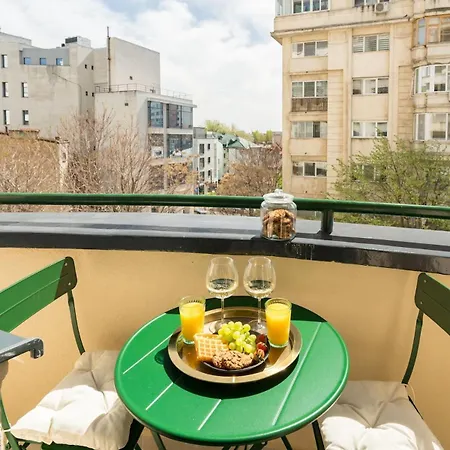 Sunny 2br Large Midtown Flat - 3 Superb Balconies * Bukareszt